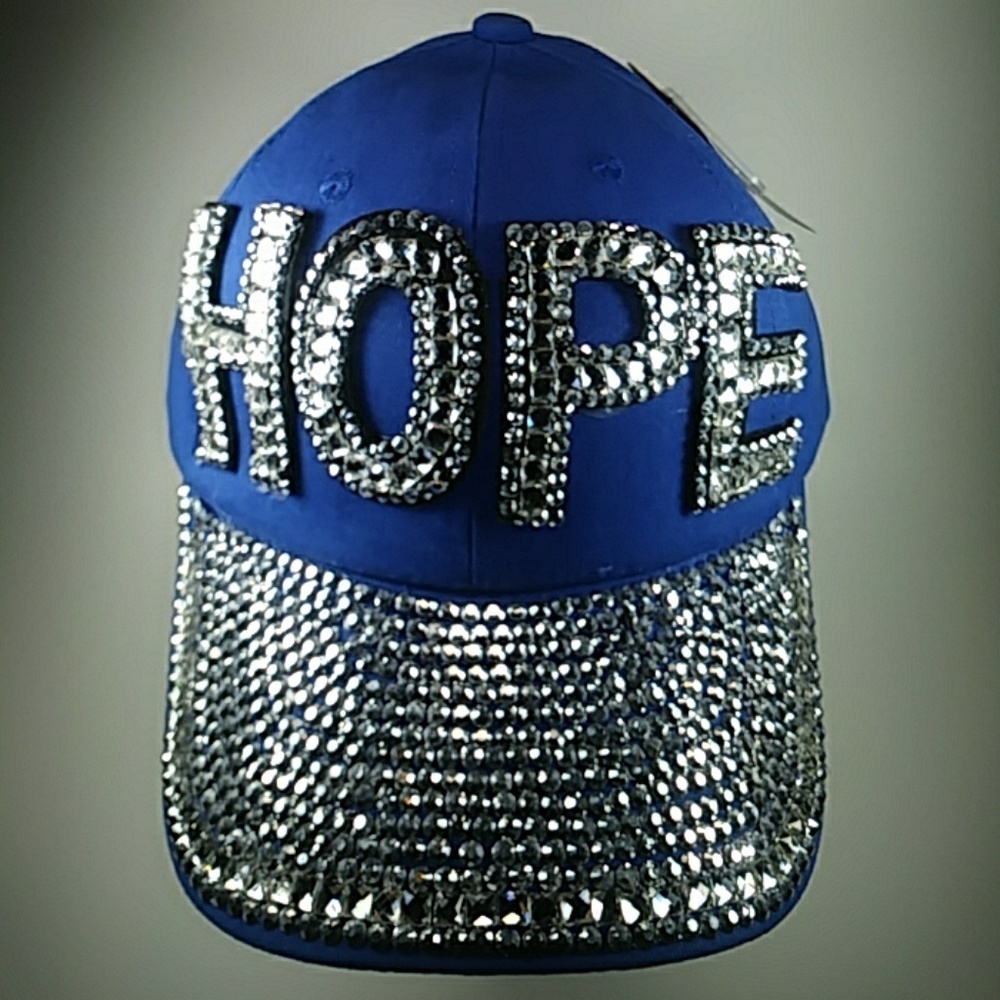 Blue Studded  Hat